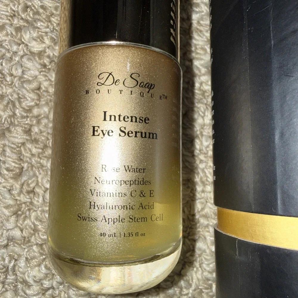 De Soap Boutique Intense Eye Serum Luxury Skin Care NEW Rose‎ Water